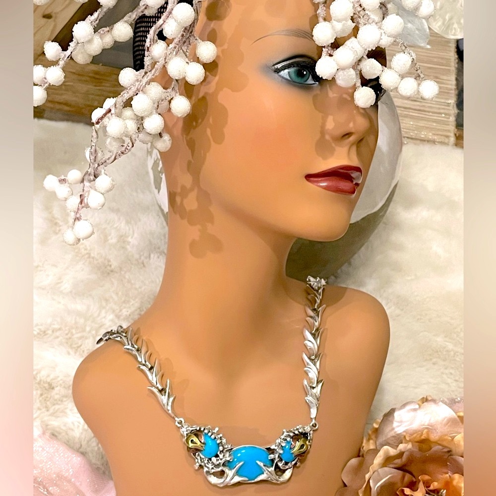 Spectacular 950 Sterling Silver Necklace